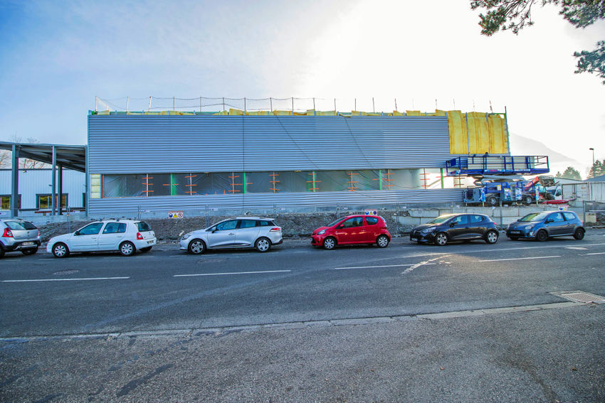 Suivi de chantier Annecy Technology (du 1er au 31 décembre)